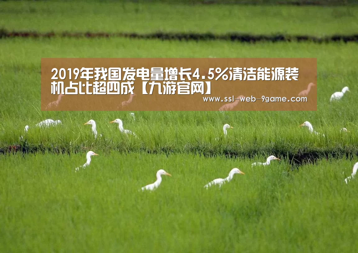 2019年我国发电量增长4.5%清洁能源装机占比超四成【九游官网】(图1) 九游官网